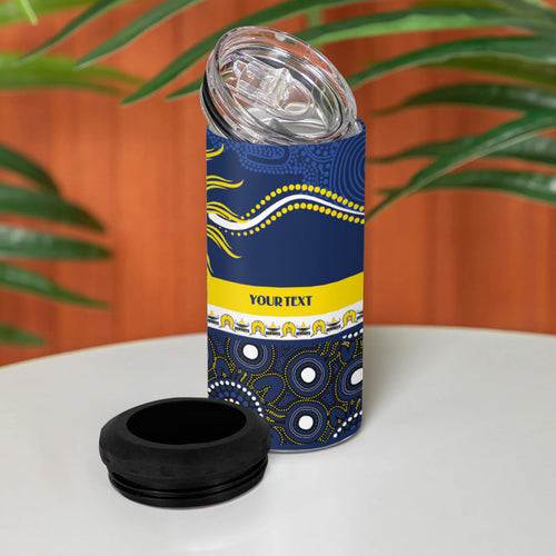 Cowboys NAIDOC Week Personalised 4 in 1 Can Cooler Tumbler Aboriginal Torres Strait Islanders Vibe