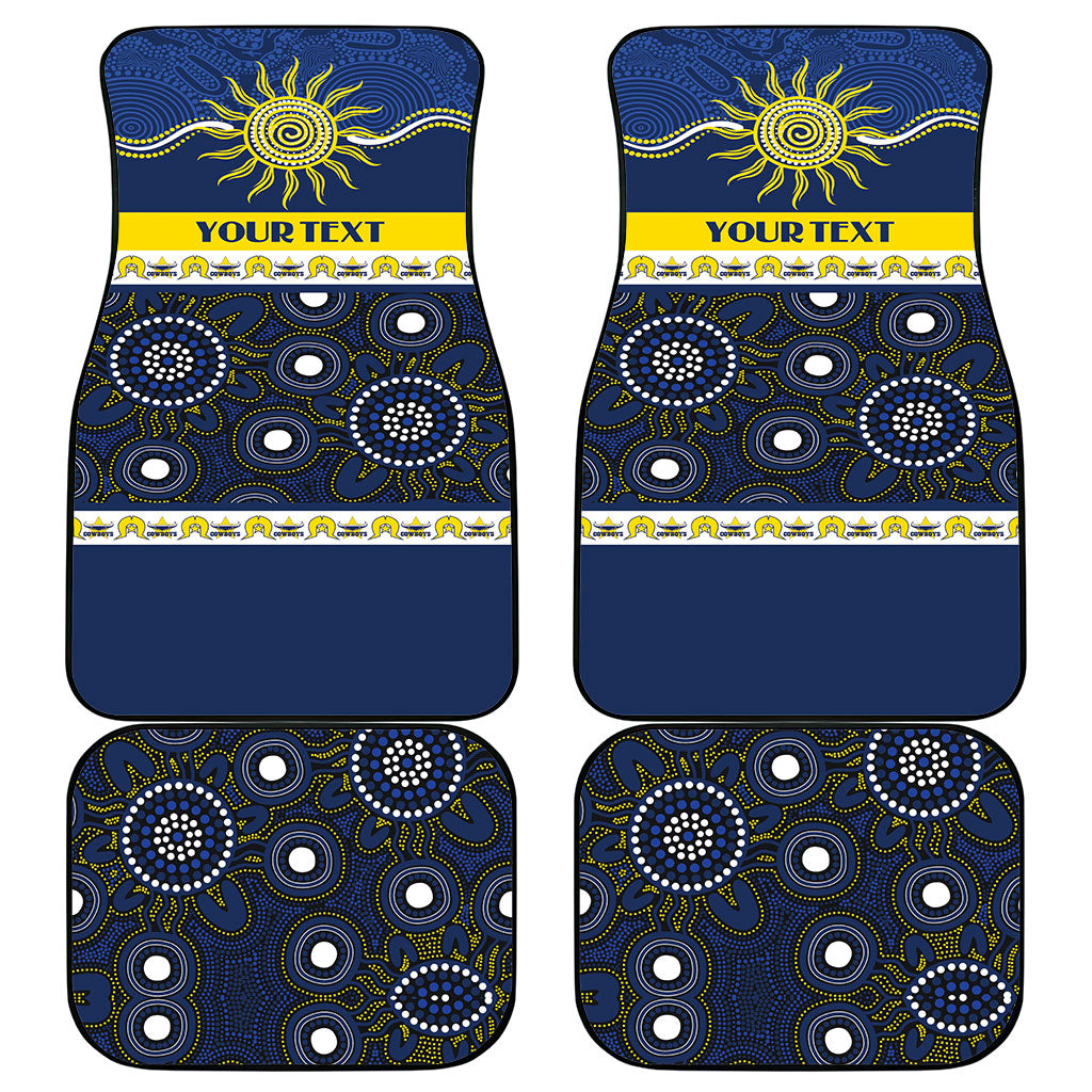 Cowboys NAIDOC Week Personalised Car Mats Aboriginal Torres Strait Islanders Vibe