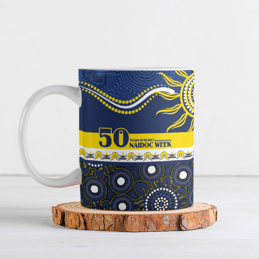 Cowboys NAIDOC Week Personalised Ceramic Mug Aboriginal Torres Strait Islanders Vibe