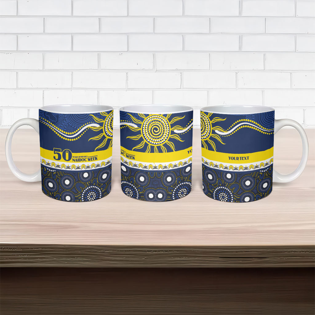 Cowboys NAIDOC Week Personalised Ceramic Mug Aboriginal Torres Strait Islanders Vibe