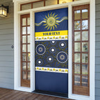 Cowboys NAIDOC Week Personalised Door Cover Aboriginal Torres Strait Islanders Vibe