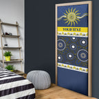 Cowboys NAIDOC Week Personalised Door Cover Aboriginal Torres Strait Islanders Vibe
