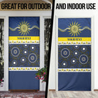 Cowboys NAIDOC Week Personalised Door Cover Aboriginal Torres Strait Islanders Vibe