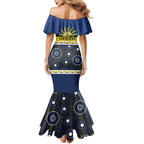 Cowboys NAIDOC Week Personalised Family Matching Mermaid Dress and Hawaiian Shirt Aboriginal Torres Strait Islanders Vibe