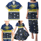 Cowboys NAIDOC Week Personalised Family Matching Puletasi and Hawaiian Shirt Aboriginal Torres Strait Islanders Vibe