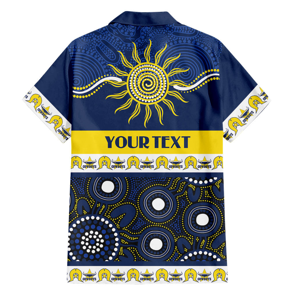 Cowboys NAIDOC Week Personalised Family Matching Puletasi and Hawaiian Shirt Aboriginal Torres Strait Islanders Vibe