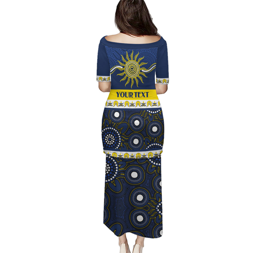 Cowboys NAIDOC Week Personalised Family Matching Puletasi and Hawaiian Shirt Aboriginal Torres Strait Islanders Vibe