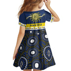 Cowboys NAIDOC Week Personalised Family Matching Tank Maxi Dress and Hawaiian Shirt Aboriginal Torres Strait Islanders Vibe
