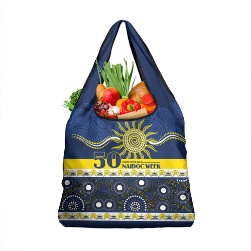 Cowboys NAIDOC Week Grocery Bag Aboriginal Torres Strait Islanders Vibe