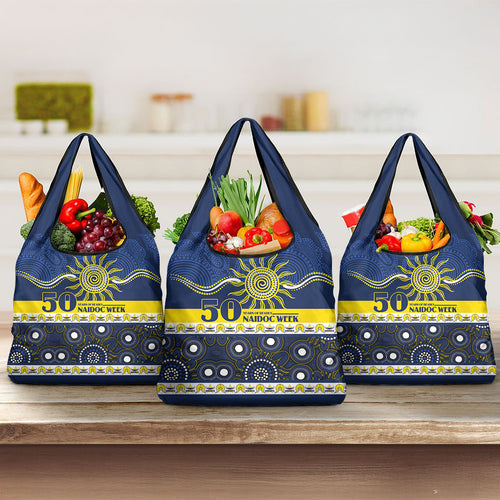 Cowboys NAIDOC Week Grocery Bag Aboriginal Torres Strait Islanders Vibe