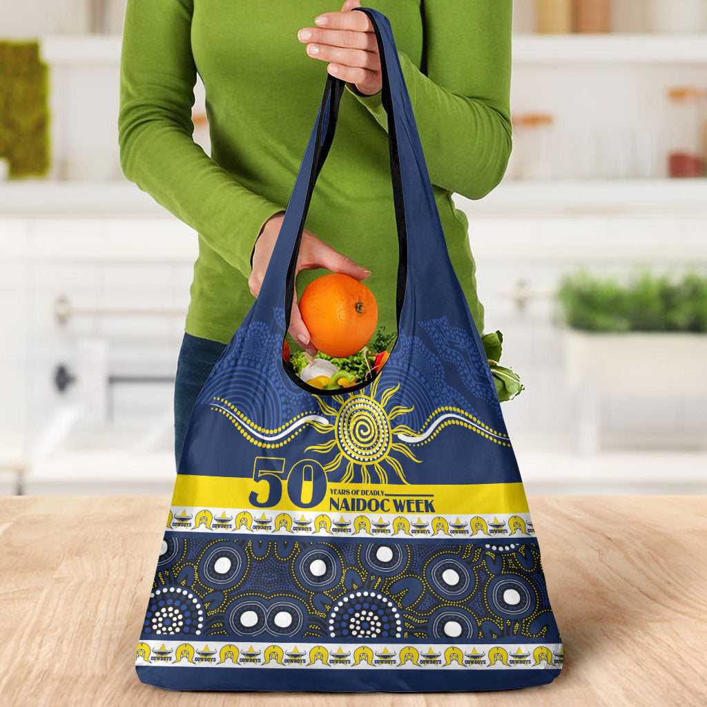 Cowboys NAIDOC Week Grocery Bag Aboriginal Torres Strait Islanders Vibe