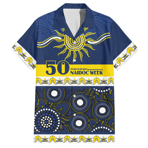 Cowboys NAIDOC Week Personalised Hawaiian Shirt Aboriginal Torres Strait Islanders Vibe