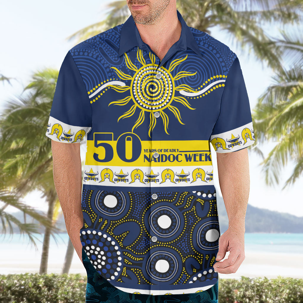 Cowboys NAIDOC Week Personalised Hawaiian Shirt Aboriginal Torres Strait Islanders Vibe