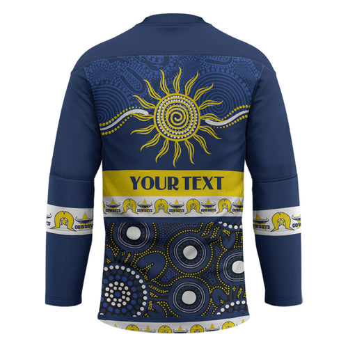 Cowboys NAIDOC Week Personalised Hockey Jersey Aboriginal Torres Strait Islanders Vibe