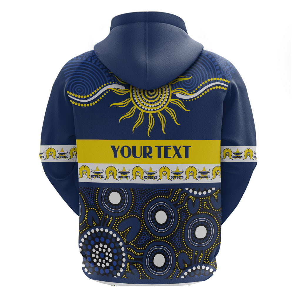 Cowboys NAIDOC Week Personalised Hoodie Aboriginal Torres Strait Islanders Vibe