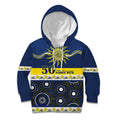 Cowboys NAIDOC Week Personalised Kid Hoodie Aboriginal Torres Strait Islanders Vibe