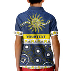 Cowboys NAIDOC Week Personalised Kid Polo Shirt Aboriginal Torres Strait Islanders Vibe