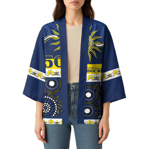 Cowboys NAIDOC Week Personalised Kimono Aboriginal Torres Strait Islanders Vibe