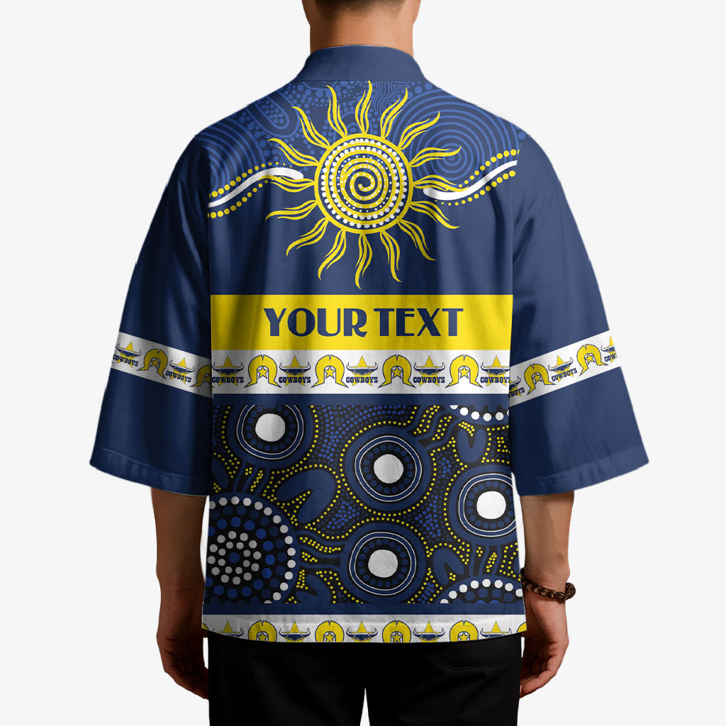 Cowboys NAIDOC Week Personalised Kimono Aboriginal Torres Strait Islanders Vibe