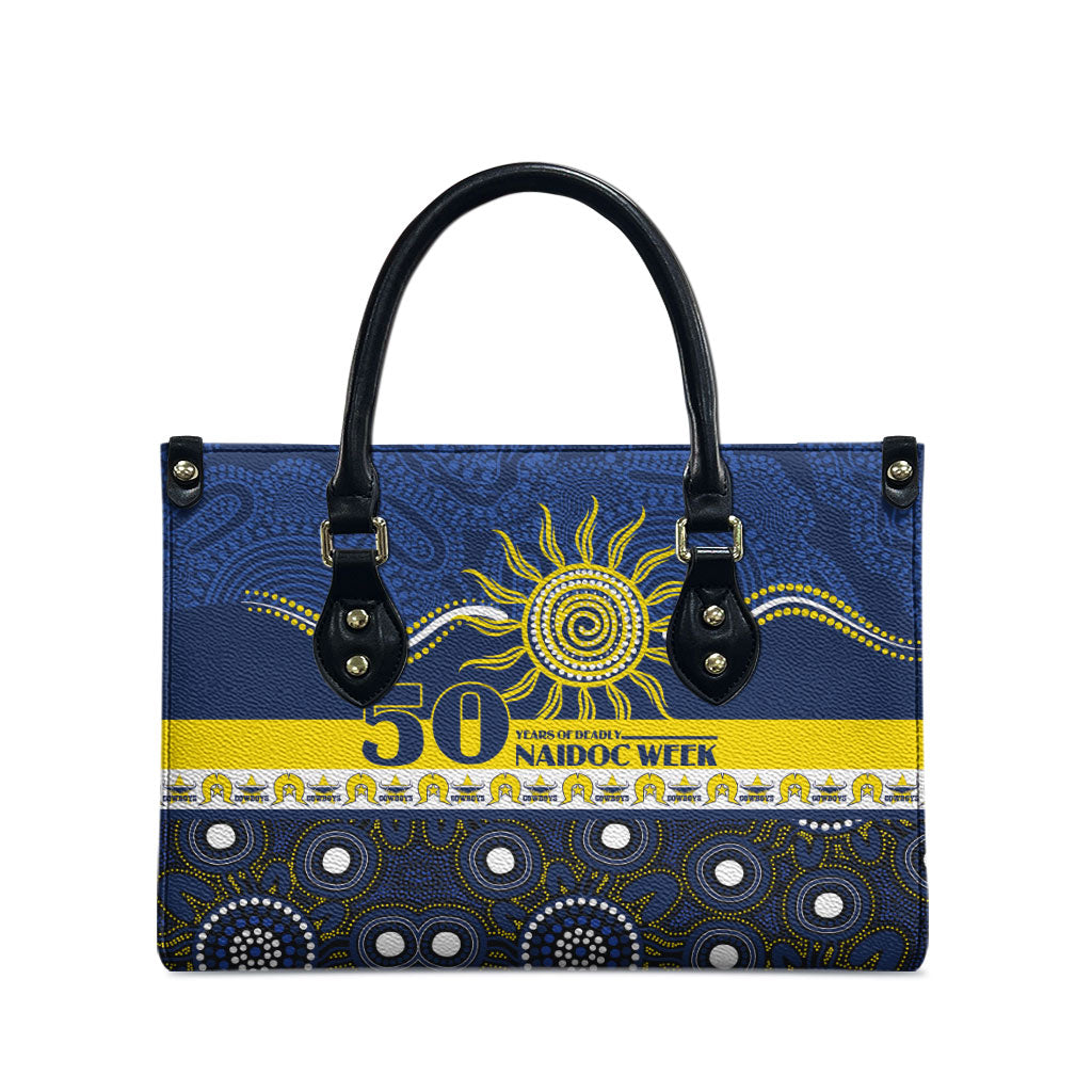 Cowboys NAIDOC Week Leather Bag Aboriginal Torres Strait Islanders Vibe