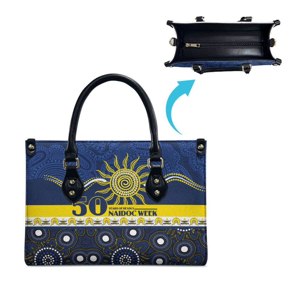 Cowboys NAIDOC Week Leather Bag Aboriginal Torres Strait Islanders Vibe