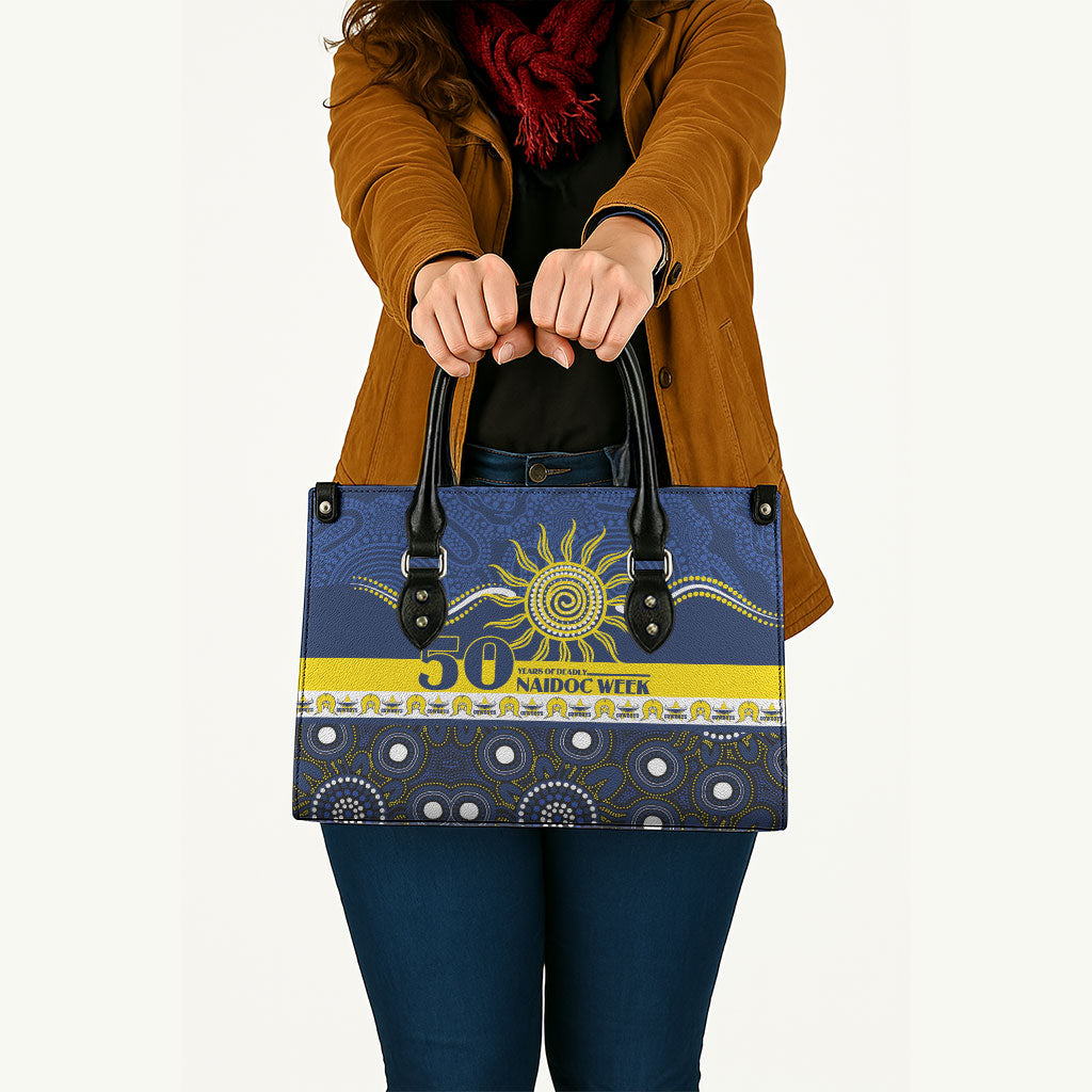Cowboys NAIDOC Week Leather Bag Aboriginal Torres Strait Islanders Vibe