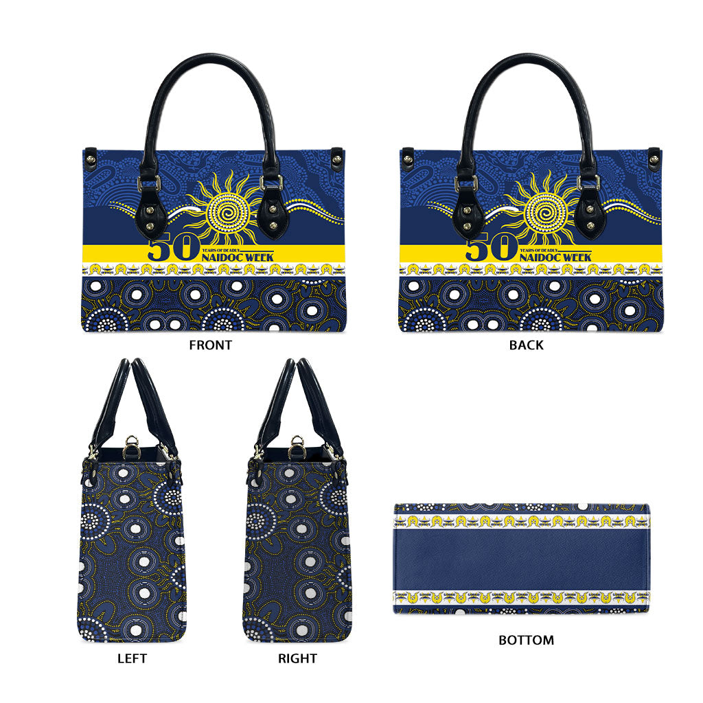 Cowboys NAIDOC Week Leather Bag Aboriginal Torres Strait Islanders Vibe