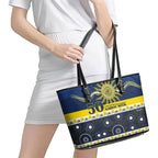 Cowboys NAIDOC Week Leather Tote Bag Aboriginal Torres Strait Islanders Vibe