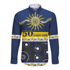 Cowboys NAIDOC Week Personalised Long Sleeve Button Shirt Aboriginal Torres Strait Islanders Vibe