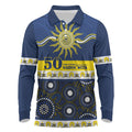 Cowboys NAIDOC Week Personalised Long Sleeve Polo Shirt Aboriginal Torres Strait Islanders Vibe