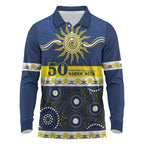Cowboys NAIDOC Week Personalised Long Sleeve Polo Shirt Aboriginal Torres Strait Islanders Vibe