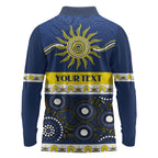 Cowboys NAIDOC Week Personalised Long Sleeve Polo Shirt Aboriginal Torres Strait Islanders Vibe