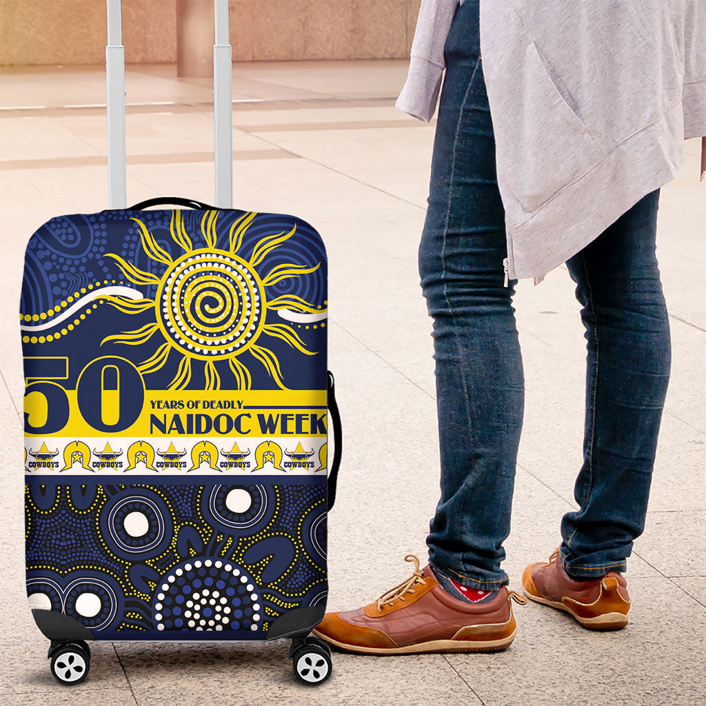 Cowboys NAIDOC Week Luggage Cover Aboriginal Torres Strait Islanders Vibe