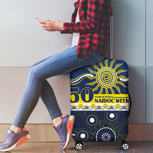 Cowboys NAIDOC Week Luggage Cover Aboriginal Torres Strait Islanders Vibe