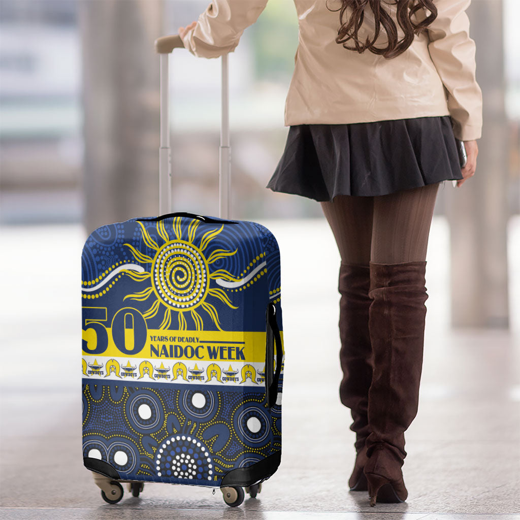 Cowboys NAIDOC Week Luggage Cover Aboriginal Torres Strait Islanders Vibe