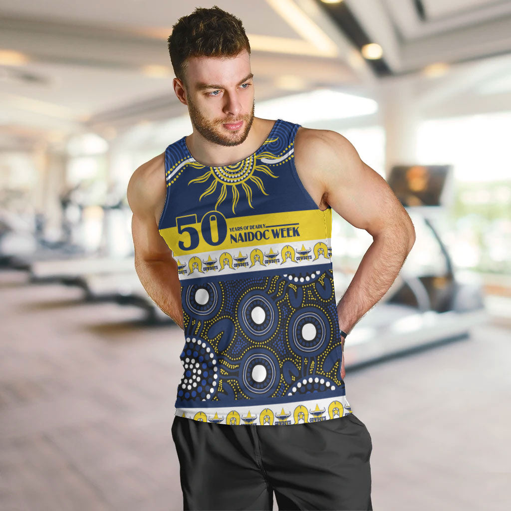 Cowboys NAIDOC Week Personalised Men Tank Top Aboriginal Torres Strait Islanders Vibe