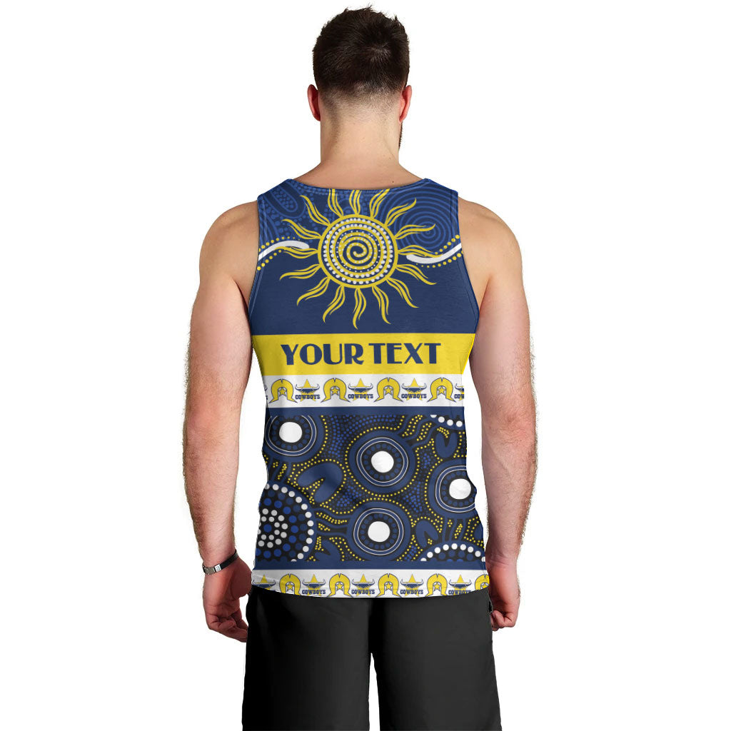 Cowboys NAIDOC Week Personalised Men Tank Top Aboriginal Torres Strait Islanders Vibe
