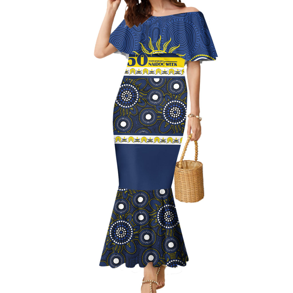 Cowboys NAIDOC Week Personalised Mermaid Dress Aboriginal Torres Strait Islanders Vibe