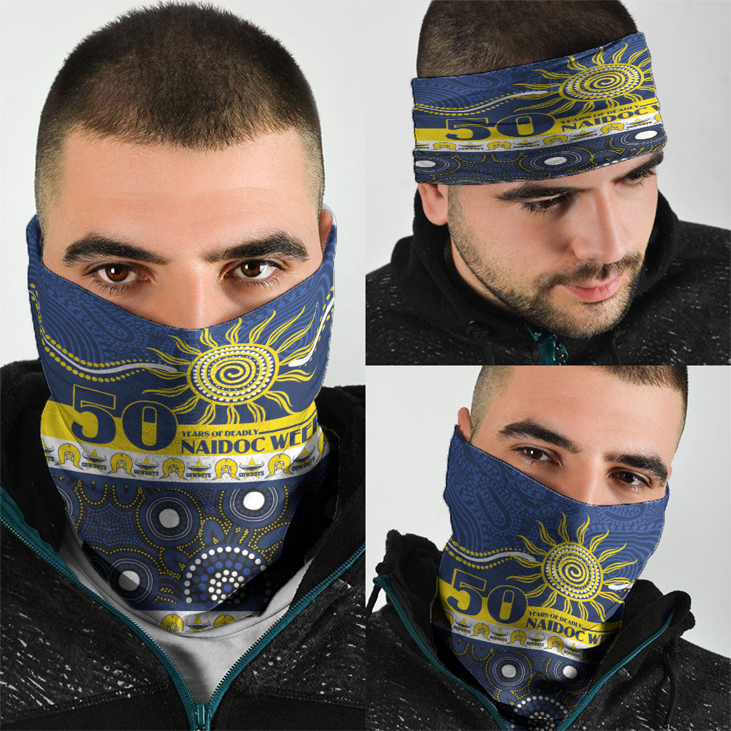 Cowboys NAIDOC Week Neck Gaiter Aboriginal Torres Strait Islanders Vibe