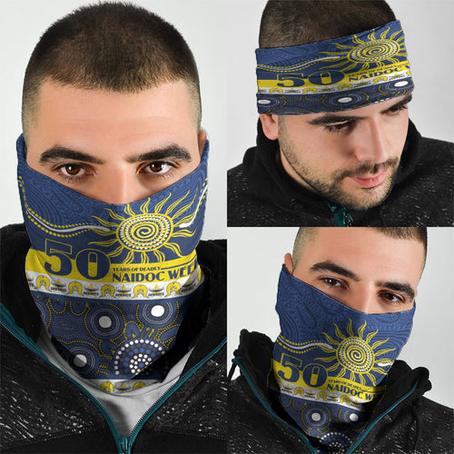 Cowboys NAIDOC Week Neck Gaiter Aboriginal Torres Strait Islanders Vibe