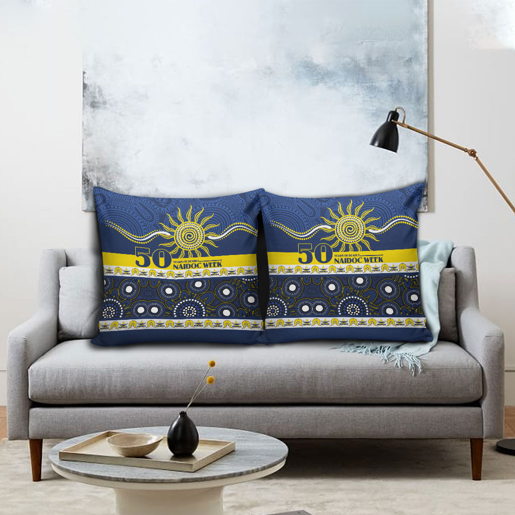 Cowboys NAIDOC Week Pillow Cover Aboriginal Torres Strait Islanders Vibe