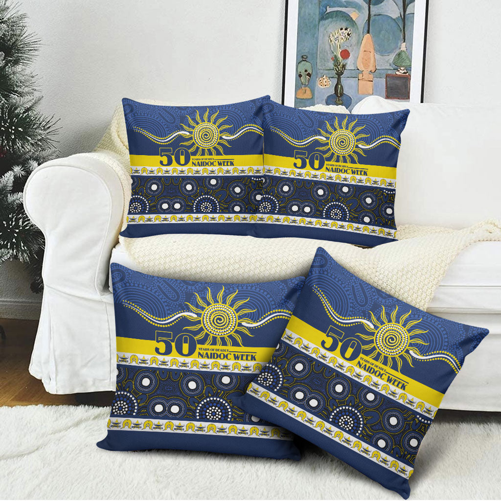 Cowboys NAIDOC Week Pillow Cover Aboriginal Torres Strait Islanders Vibe