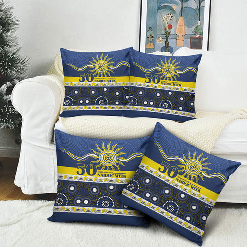 Cowboys NAIDOC Week Pillow Cover Aboriginal Torres Strait Islanders Vibe