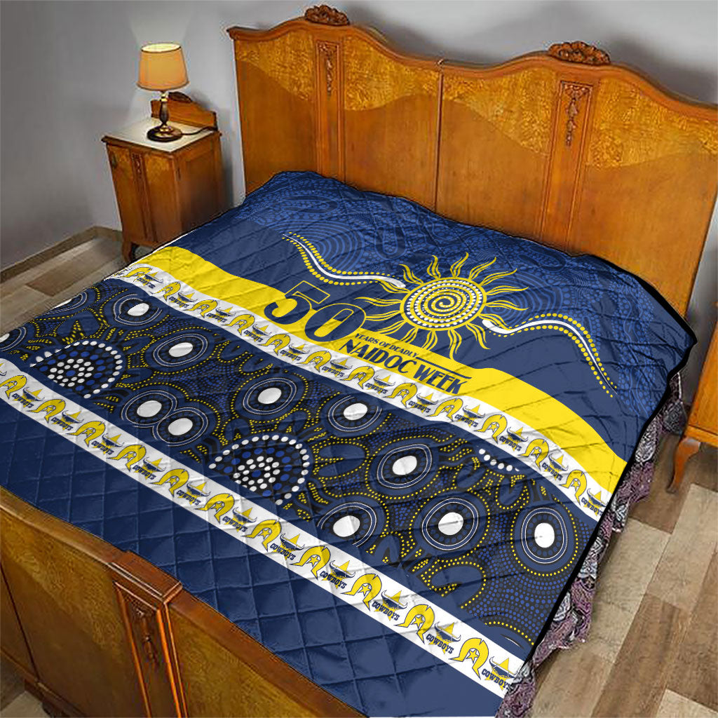 Cowboys NAIDOC Week Quilt Aboriginal Torres Strait Islanders Vibe