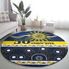 Cowboys NAIDOC Week Round Carpet Aboriginal Torres Strait Islanders Vibe