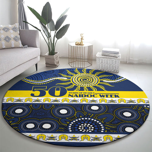 Cowboys NAIDOC Week Round Carpet Aboriginal Torres Strait Islanders Vibe