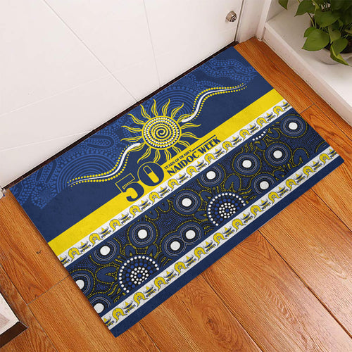 Cowboys NAIDOC Week Rubber Doormat Aboriginal Torres Strait Islanders Vibe