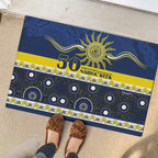 Cowboys NAIDOC Week Rubber Doormat Aboriginal Torres Strait Islanders Vibe