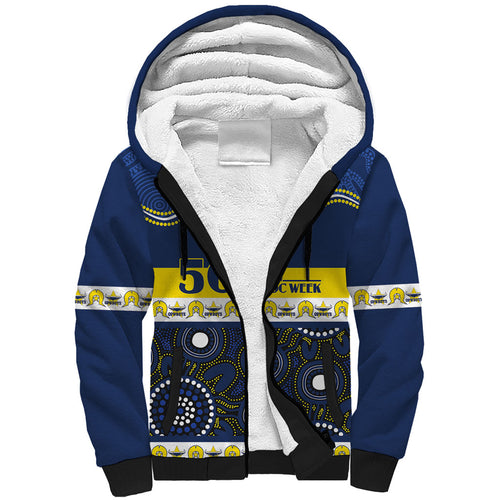 Cowboys NAIDOC Week Personalised Sherpa Hoodie Aboriginal Torres Strait Islanders Vibe