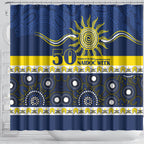 Cowboys NAIDOC Week Shower Curtain Aboriginal Torres Strait Islanders Vibe